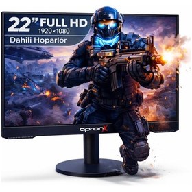 Resim Apx-nws22 22" Led 1080p Vga+hdmi+dahili Hoparlör 