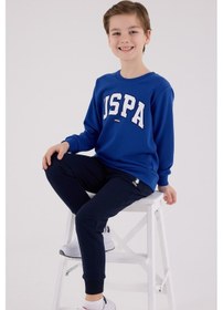 Resim U.S. Polo Assn. Lisanslı Erkek Çocuk Alt Üst 2 Parça Eşofman Takımı Us2227 Parlament 