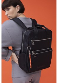 Resim Unıted Colors Of Benetton Kadın Sırt Çantası Bnt 1465 Siyah 