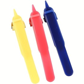 Resim 3 adet Plastik Kitap İşareti Seti, Rastgele Renkler - Otomatik Sayfa Dönüşü, Basit Stil Piktografik Kalem Tutucu, Hafıza Kitap İşareti Kaydı, Kitap Kapağı ve Aksesuarlar Okuma Aracı, Çok Fonksiyonlu Okuma Notu Klipsi 