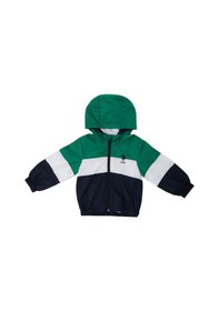 Resim Erkek Bebek Yağmurluk Mont Yeşil 