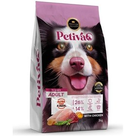 Resim Petiva Tavuk Etli Yetişkin Köpek Maması 3 KG 