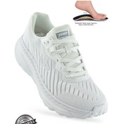 Resim Jump Eva Hafif Taban Ortopedik Taban Erkek Spor Ayakkabı Tekstil Malzeme 29769 Beyaz 