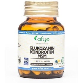 Resim Afye Glukozamin Kondroitin MSM 1000 Mg. 50Kapsül 