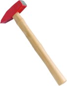 Resim STOREMAX goldhype Ahşap Saplı Çekiç Kırmızı 100 Gram Çivi modashine 842385 