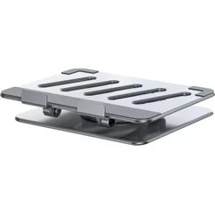 Resim 360 Derece Döner Taşınabilir Katlanabilir Folding Alüminyum Notebook Stand Alüminyum Ayarlanabilir Açı ve Katlanabilir Portatif 11 Inç 17 Inç Dizüstü Bilgisayar ve Laptop Stant | Wg3 