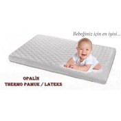 Resim Uzunbebe 50X90 Opalin Thermo Pamuk - Lateks Alez Yatak 50*90 Thermo 
