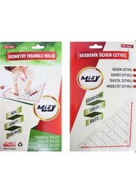 Resim Modelist Gönyesi 32cm - Geoderik Cetvel - Modelist Cetveli 