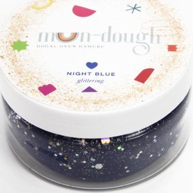 Resim Night Blue Glittering Doğal Oyun Hamuru 