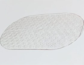 Resim Banyo Küvet Duşakabin Kaydırmaz Vantuzlu Paspas 40x70 Cm Ke06 