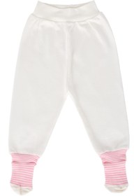 Resim Kindo Baby Bebek Patikli Pantolon , Kendinden Çoraplı Pantolon , Annelerin Favorisi %100 Pamuk 