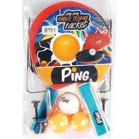 Resim Ozcmax Masa Tenisi Raket Seti Fileli 