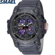 Resim Hanyang Şeffaf Siyah Smael Erkek Saatler Moda Spor Askeri Kuvars Dijital Su Geçirmez Yüzmek Kronometre Kol Saatleri Saat Adam Relogio Masculino (Yurt Dışından) 