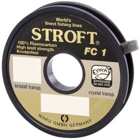 Resim Stroft Fc1 25 Metre Fluorocarbon Misina 0.52 Mm 
