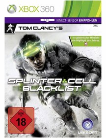 Resim Ubisoft Xbox 360 Splinter Cell Blacklist 