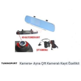 Resim Carub Kamera Aynadan Ekran Çift Mercek Kayıt Özellikli 