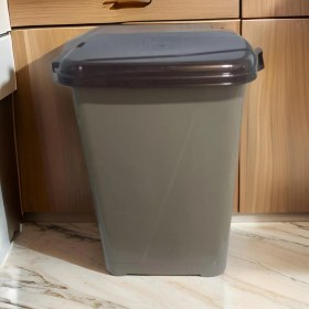 Resim abnturk 55*35*28 cm Ebatında 40 Lt Pedallı Kapaklı Krem Çöp Kovası (Banyo - Mutfak - Tuvalet - Balkon) 
