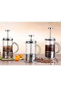 Resim 800 Ml Bitki Çayı Demleme Kupası Süzgeçli Çay Ve Kahve Kupası French Press Şeffaf 