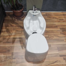 Resim Abdest Ünitesi - 58x100 / Siyah / Oturmalı 