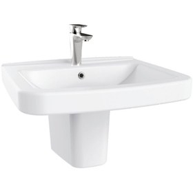 Resim Creavit Lr060 Lara Yarım Ayaklı Lavabo 60 Cm 