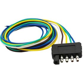 Resim Suntek 5 Yollu Düz Römork Kablo Tesisatı Uzatma Konnektör 