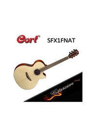 Resim Cort Sfx1Fnat Elektro Akustik Gitar 