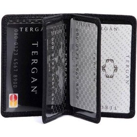 Resim Tergan 1601 Erkek Kartlık Siyah - Siyah 