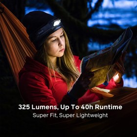 Resim HeadLamp 325 | 325 Lümen Ultra Hafif USB Kafa Lambası | Ember Yellow 
