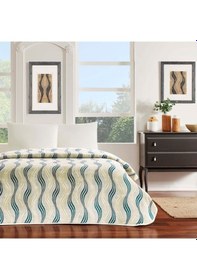 Resim Taç Rosalia Tek Kişilik Battaniye Bej 