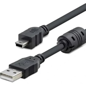Resim Lidyada Maison Mini USB To Mini B Data Şarj Kablosu 5 Pin Ps3 Oyun Kolu, Fotoğraf Makinesi Data Kablosu 
