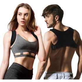 Resim Ankaflex Ayarlanabilir Kamburluk Önleyici Posturex Dik Duruş Korsesi Kemer 