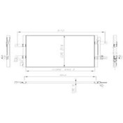 Resim Klima Kondenseri Albea 1.3Jtd (450X350X16) (1 Sira Alb Sistem) 504647670 