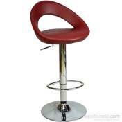Resim Bürocci Larissa Bar Taburesi-Bordo-9501Q0102 