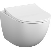 Resim VitrA Sento 7748B003-6248 Asma Klozet ve Klozet Kapağı Seti, Beyaz 