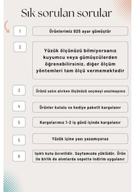 Resim Gümüş 2 İsimli Bayan Yüzük Hs59e56 Rose 