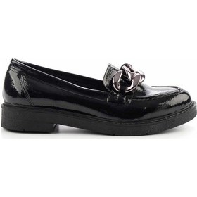 Resim Siyah Kadın Loafer Ayakkabı K01257067008 Diğer 
