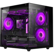 Resim Xaser Cube X110 i5-10400F 16 GB 512 GB M.2 Nvme SSD 8 GB RX580 Free Dos Masaüstü Oyuncu Bilgisayarı 