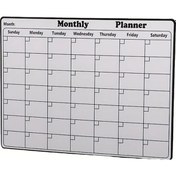 Resim Topnotch 1 Adet Manyetik Not Tahtası - Silinebilir Buzdolabı Planlayıcı, Kareli Ofis Mutfak Organizer 