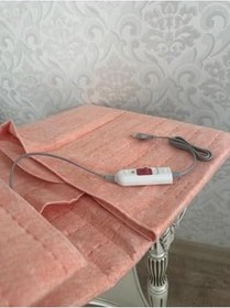 Resim Çift Kişilik Elektrikli Alt Battaniye (TURUNCU) (120 X 155CM) 