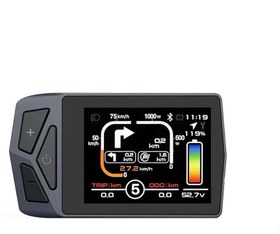 Resim Bafang ve Tongsheng Uyumlu USB ve Bluetooth Gösterge 