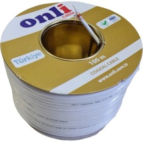 Resim Onli Rg6-U4 Gold Seri Anten Kablosu - 100M 