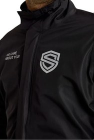 Resim Scudo Peru Siyah Üst Motosiklet Yağmurluğu 