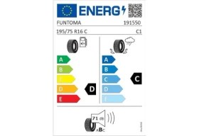 Resim Funtoma Vanfun 195/75R16C 107/105R 8Pr Yaz Lastiği 2024 