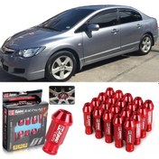 Resim Honda Civic Fd6 Bijon Takımı Kırmızı 20 Adet D1 Spec 