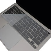 Resim McStorey Macbook Air M1 Klavye Kılıfı Türkçe Q Baskı A2179 A2337 ile Uyumlu 