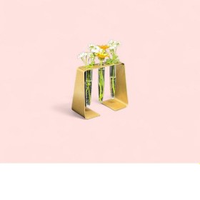 Resim H&l Concept 3 Lü Gold Şık Ve Modern Tasarım Hediyelik Vazo 