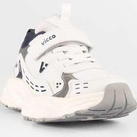 Resim Vicco Tag Ortopedik Unisex Çocuk Beyaz Rahat Sneaker 