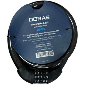 Resim Doras 65 cm Şifreli Bisiklet Kilidi (153.B1000) 