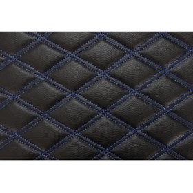 Resim Berryka UNİVERSAL Oto Döşemelik Kapitone Suni Deri Kumaş 140cm Yat Gemi-Mavi 