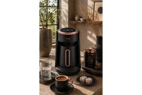 Resim Oms Collection - Cafetura - 2 Parça 4 Kişilik Gurme Otomatik Kahve Makinesi ( 8800 - Siyah ) 